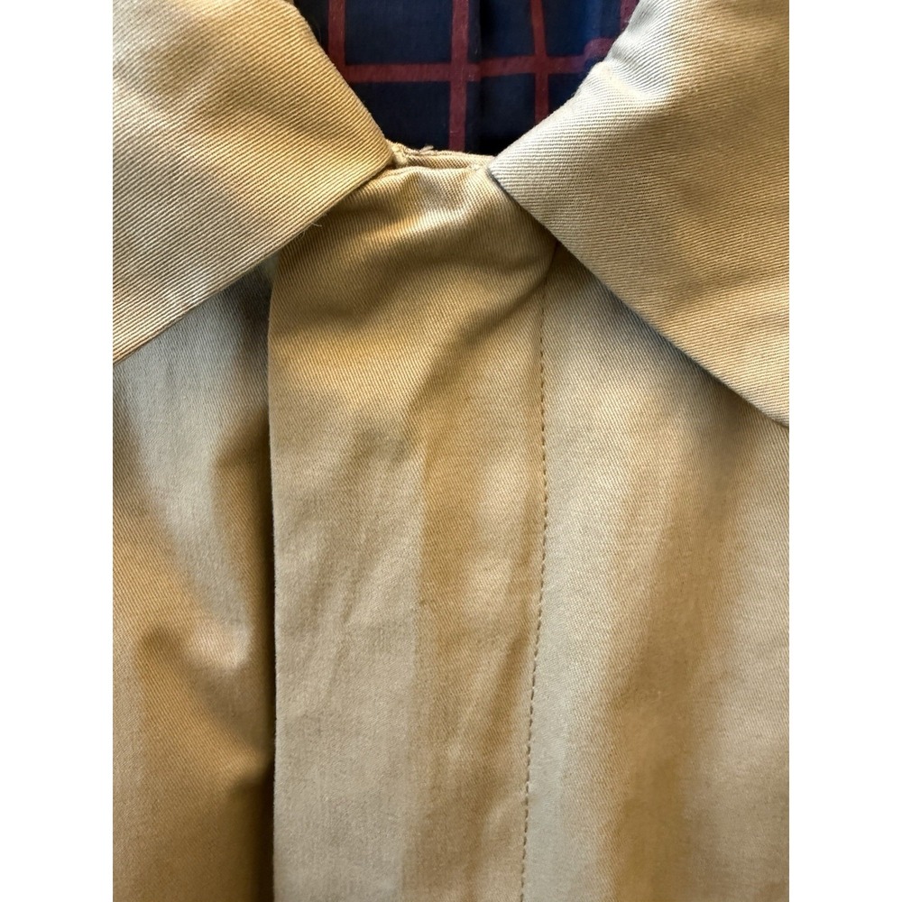 Five Four Lightweight Khaki Jacket Modern Tailored Cotton Work Golf Casual Churc - Picture 7 of 15